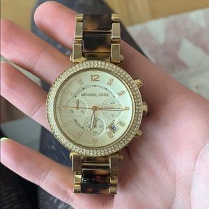 Michael Kors Tortoise Watch